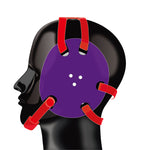 Geyi Wrestling Headgear with chin Pad Purple