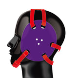 Geyi Wrestling Headgear with chin Pad Purple