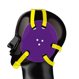 Geyi Wrestling Headgear with chin Pad Purple