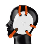 Geyi Wrestling Headgear with chin Pad White