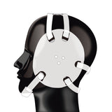 Geyi Wrestling Headgear with chin Pad White