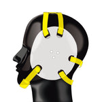 Geyi Wrestling Headgear with chin Pad White