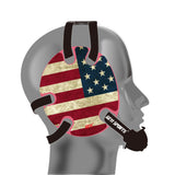 Geyi Wrestling Headgear with American Old  Flag Decals