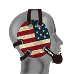 Geyi Wrestling Headgear with American Old  Flag Decals