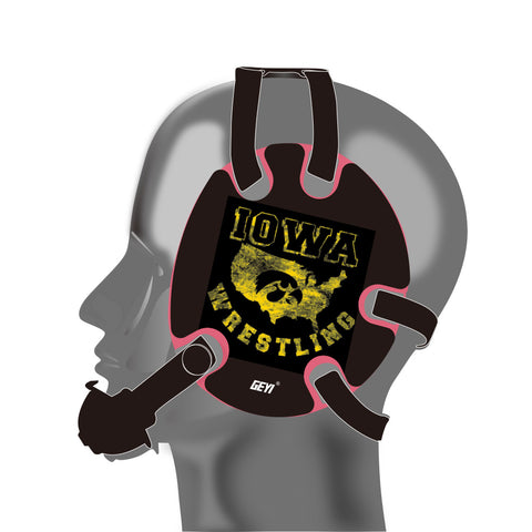 Wrestling earguad with IOWA USA wrestling stickers – geyisport