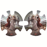 Jacob Wrestled God and Bible decals