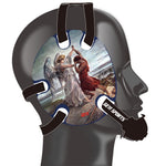 Wrestling headgear Jacob Wrestled God sticker