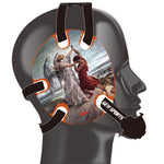 Wrestling headgear Jacob Wrestled God sticker
