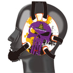 Wrestling Headgear with Do not Tread On Me Stickers Purple