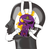 Wrestling Headgear with Do not Tread On Me Stickers Purple
