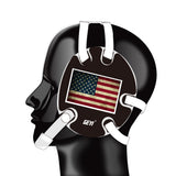 Wrestling earguard with American Old  Flag Stickers