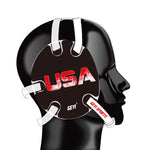 Wrestling earguard with American Old  Flag Stickers