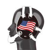 USA Flag Wrestling headgear wraps