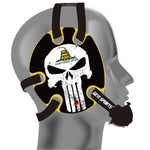 Wrestling Headgear with Do not Tread On Me Wraps White