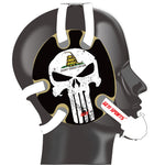 Wrestling Headgear with Do not Tread On Me Wraps White