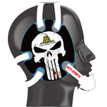 Wrestling Headgear with Do not Tread On Me Wraps White