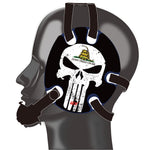 Wrestling Headgear with Do not Tread On Me Wraps White