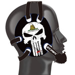 Wrestling Headgear with Do not Tread On Me Wraps White