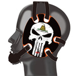 Wrestling Headgear with Do not Tread On Me Wraps White