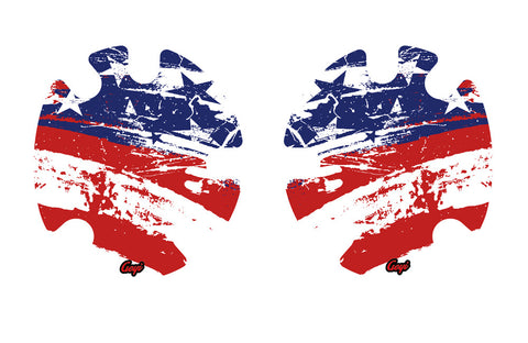 USA Flag Stickers