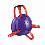 Geyi Wrestling Headgear with chin Pad Purple