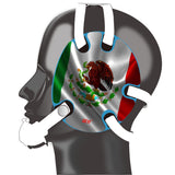 Wresling Headgear Mexican flag Stickers