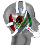 Wresling Headgear Mexican flag Stickers