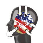 Geyi Wrestling Headgear with American Flag Decals