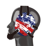 Geyi Wrestling Headgear with American Flag Decals