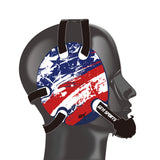 Geyi Wrestling Headgear with American Flag Decals
