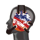 Geyi Wrestling Headgear with American Flag Decals
