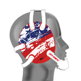 Geyi Wrestling Headgear with American Flag Decals