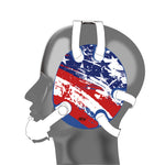 Geyi Wrestling Headgear with American Flag Decals