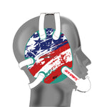 Geyi Wrestling Headgear with American Flag Decals