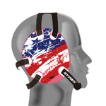 Geyi Wrestling Headgear with American Flag Decals