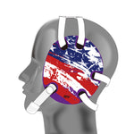 Geyi Wrestling Headgear with American Flag Decals