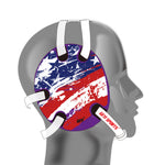 Geyi Wrestling Headgear with American Flag Decals