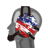 Geyi Wrestling Headgear with American Flag Decals