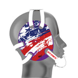 Geyi Wrestling Headgear with American Flag Decals