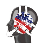 Geyi Wrestling Headgear with American Flag Decals