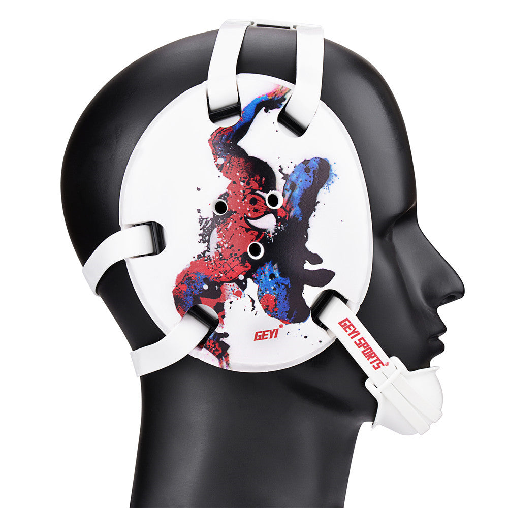 Geyi The Joker Wrestling Headgear Decals - Custom 3M Vinyl Stickers For Sports Equipment