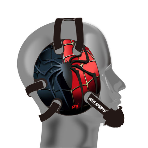 Wrestling Headgear with Spider Decals