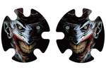 Skull headgear decals